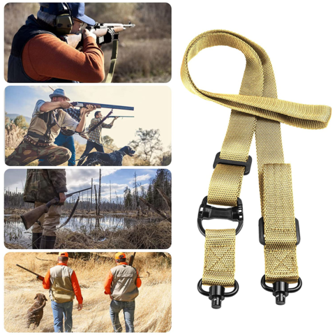 Sgrow Rifle Sling Two Point Gun Slings With Qd Sling Swivels, 2
