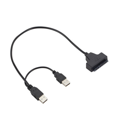 USB 2.0 à SATA 22Pins Câble pour disque dur 2.5 - Informatique
