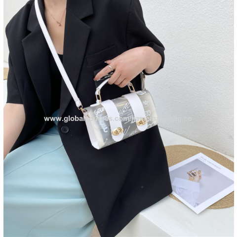 Segater - Bolso bandolera transparente para mujer, diseño de jalea