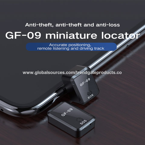 Mini localisateur Gps pour voiture, dispositif de suivi anti-vol, anti-perte  d'enregistrement, GPS tracker locator en plastique magnétique GSM GPRS GPS  tracker en temps réel.