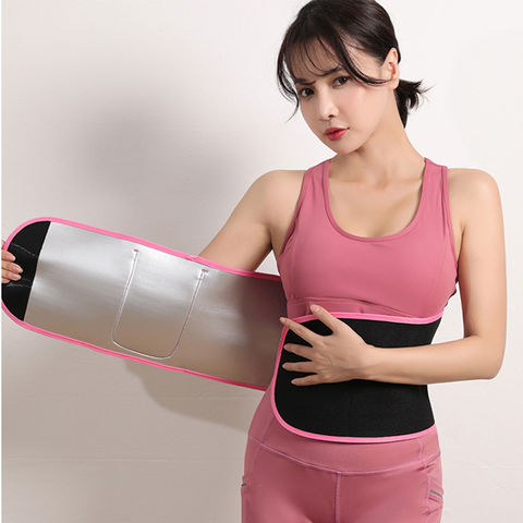 Buy Wholesale China Sport Fitness Sweat Belt Abdominal Sweat Exercise Belt  Reshape Curves Burning Belt & Waist Trainer at USD 2
