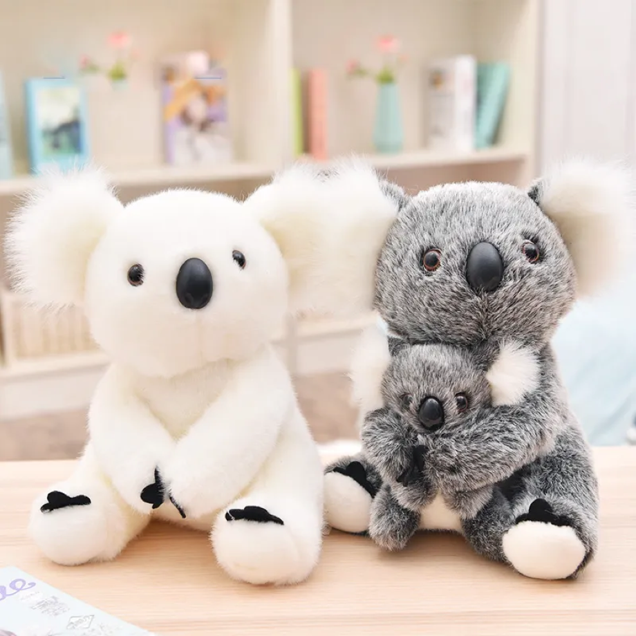 Koala Peluche Dessins Animés Poupée Câlin Koala Peluche Animal De