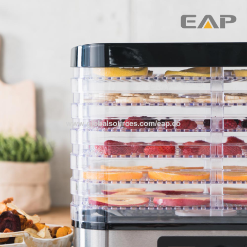 Buy Wholesale China Eap Stainless Steel Food Dehydrator Food Dryer Machine  With Timer And Temperature Control,5 Trays, & Fruit Vegetable Food Dryer at  USD 10