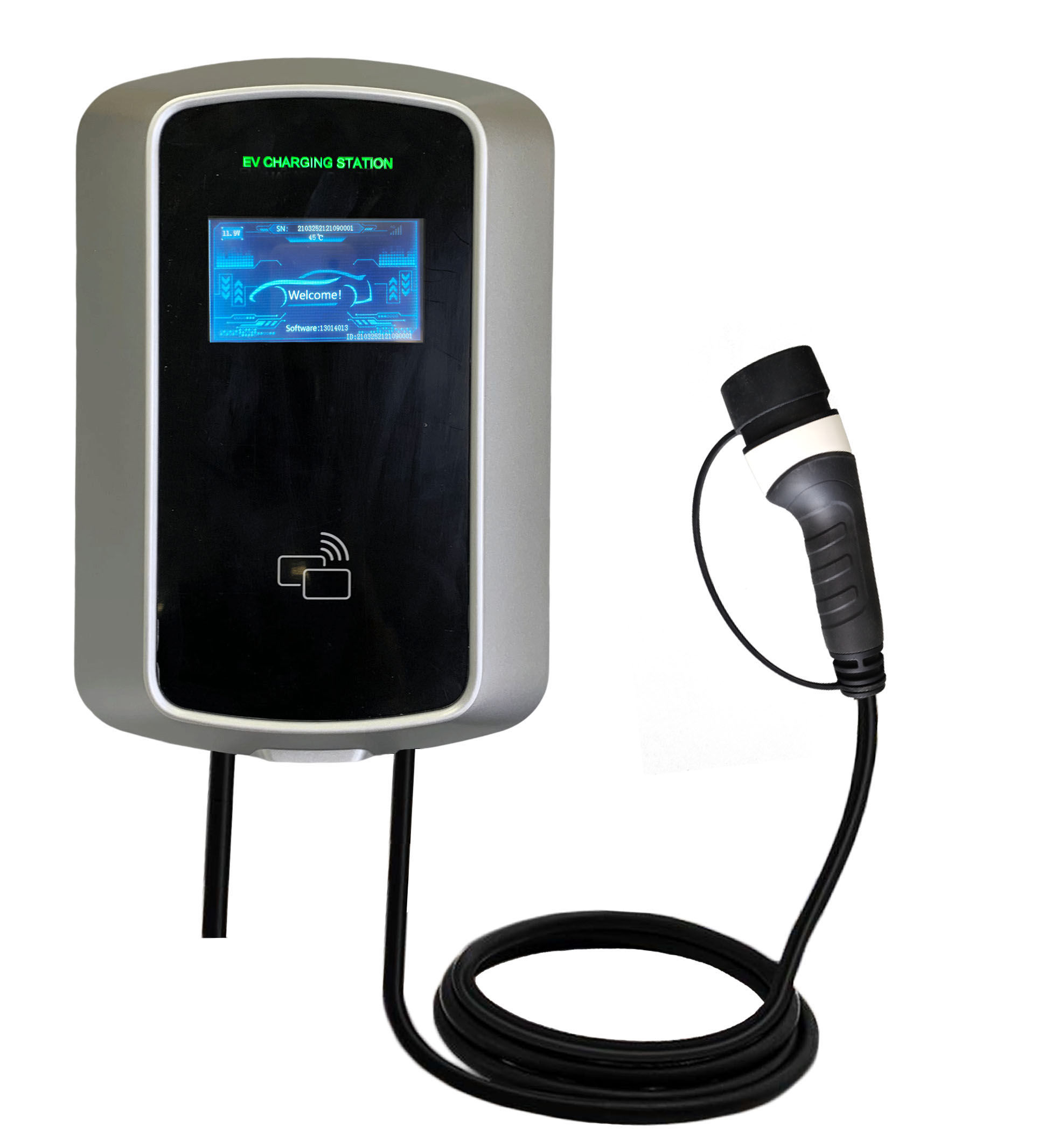 Buy Wholesale China Wall Mounted Ev Charger Station Evse Wall Box Ev Charger 22 7kw Electric Car 4681