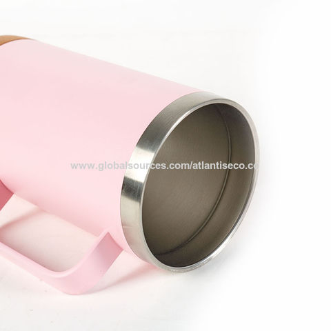 Cork Bottom Coffee Mug Stainless Steel Vacuum Double Wall
