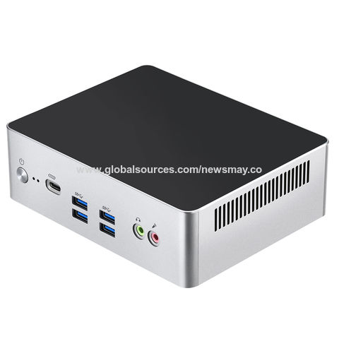 Fanless Mini PC N5105 for Office Support Win 10 OS HDMI+VGA+Dp 2X DDR4 RAM  - China Mini PC and Box PC price