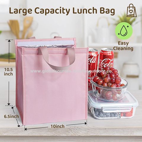 Lunch Bag Women 2pack, Deegotech Foldable & Portable Insulated