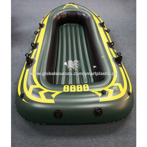 Inflatable Boat Swimming Pool Thicken Inflatable Raft Lake Float Raft For  Adults And Kids, Portable Fishing Boat Inflatable Kayak Rafts For Lake,  With Foot Air Pump, Rope, Oars, Paddle And Repair Patch