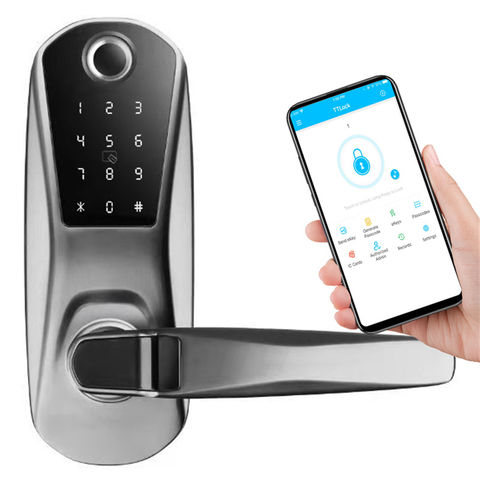 Apartment M1 Card Electronic Door Lock Fechadura Inteligente Digital Lock  with Touch Keypad