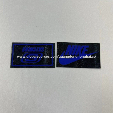 Non Toxic ODM Rubber Name Labels For Clothing Garment Logo Labels