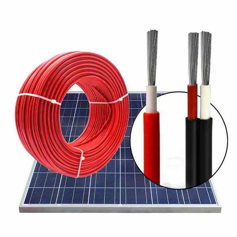 2.5Mm2 4mm2 6mm2 10mm2 Fil de cuivre étamé de câble PV solaire/Câble solaire /Câble photovoltaïque - Chine Câble solaire, câble PV solaire