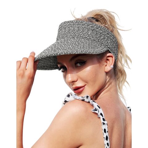 Custom Woman Folding Sun Hat, Visor Hat Without Top, Empty Head - China  Sport Cap and Cap price