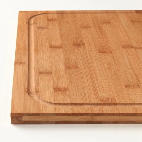 ▷🥇 distribuidor tabla cortar cocina de madera de bambu con borde 46x30,5  cm