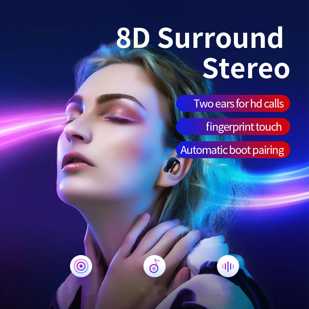 Buy Wholesale China N26 Earbuds Headphones Ipx7 Waterproof Wireless Bt With Microphone Charging
