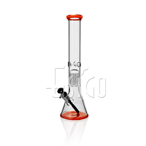 4.5 Inch Hookah Water Smoking Pipe Glass Bong Downstem W/14mm male bowl  piece