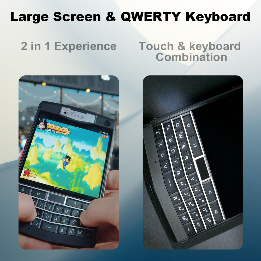 Unihertz Titan Rugged QWERTY Smartphone Android 10 6GB 128GB