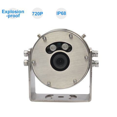 Cámara de visión trasera con LED IR, visión nocturna, a prueba de explosiones y seguridad para camiones, cisternas y coches