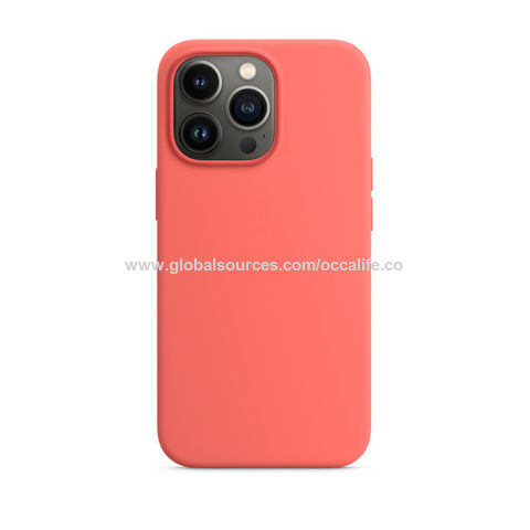 Funda de silicón con MagSafe para el iPhone 12  12 Pro - Naranja melón -  Empresas - Apple (MX)