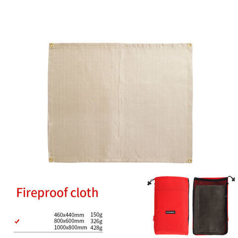 Outdoor Fireproof Blanket Fiberglass Fireproof Blanket Portable