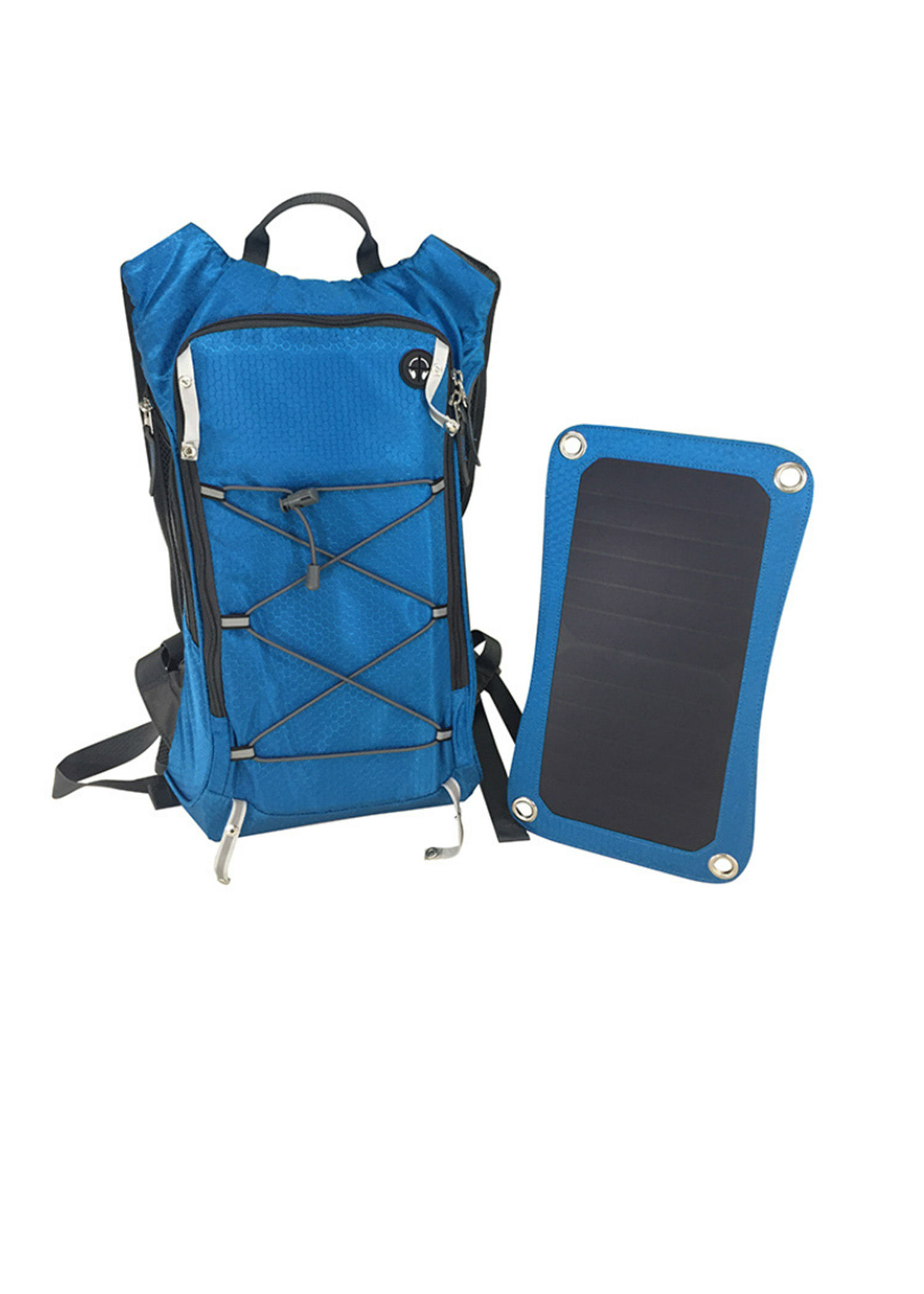 Buy Wholesale China Customized Solar Power Backpack Solar Bag High