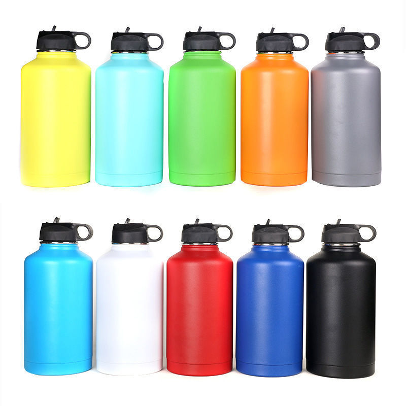 Buy Wholesale China Water Bottle 64oz , Leak Proof Lid With Handle