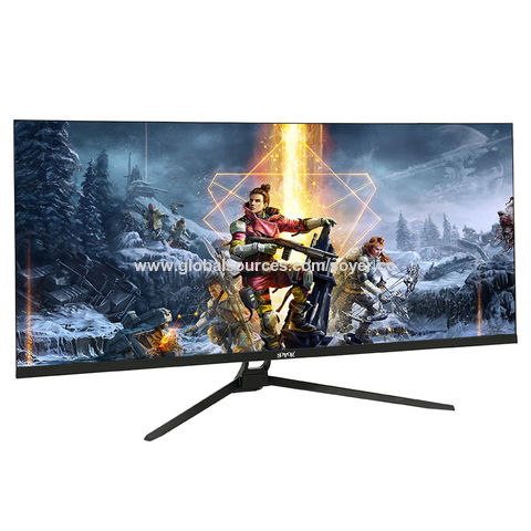 Monitor de juegos curvado ancho de 34 pulgadas con resolución 2K 4K 60Hz 165Hz frecuencia de actualización Tipo-c usb DP hdmi entrada