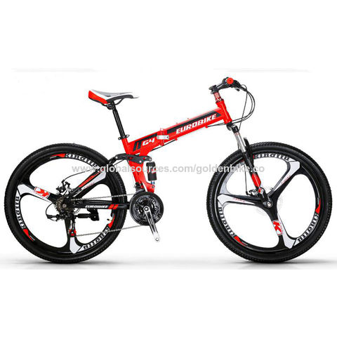 Compre 26 Pulgadas 27 Velocidad Plegable Suspensi n Bicicleta De