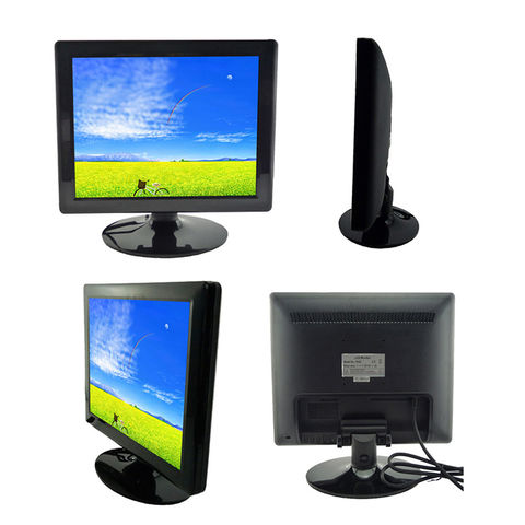 Compre Monitor Lcd Hd 15,1 15 Pulgadas Monitor Barato Pc Monitores
