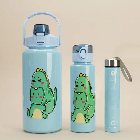 Water Bottle for Kids, Children's Water Bottles, Cup with Straw, Kawaii,  School Drinking, Girls, 600ml