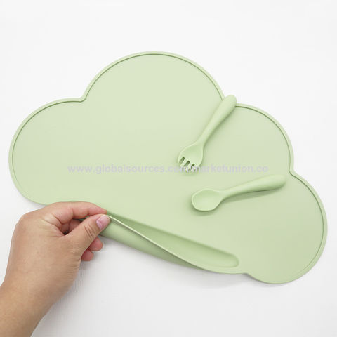 Silicone Placemats for Kids Baby Toddler Non-Slip Portable Placemats -  China Silicone Placemat and Silicone Table Mat price