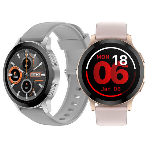 Relojes de moda con pantalla digital a color TFT de 1,45 pulgadas, pantalla táctil completa, más de 120 modos deportivos, personalización, rastreador GPS y Bluetooth.