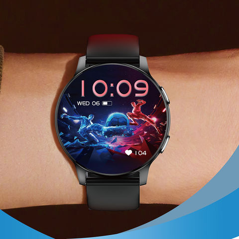 Relojes de moda con pantalla digital a color TFT de 1,45 pulgadas, pantalla táctil completa, más de 120 modos deportivos, personalización, rastreador GPS y Bluetooth.