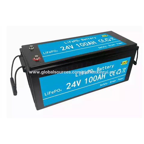 Buy Wholesale China Lfp Battery 24v 100ah Bms Built-in Lithium Ion Battery  10 Years Long Life 4000 Cycles Lifepo4 Battery & Lip Battery at USD 401