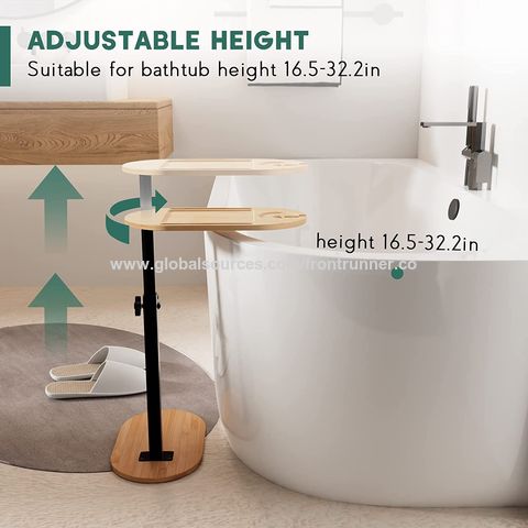 Buy Wholesale China Extendable Bathroom Bathtub Rack Bamboo Shelf