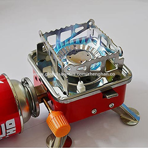 Outdoor BBQ Folding Gas Stove Head camping Picnic windproof Gas