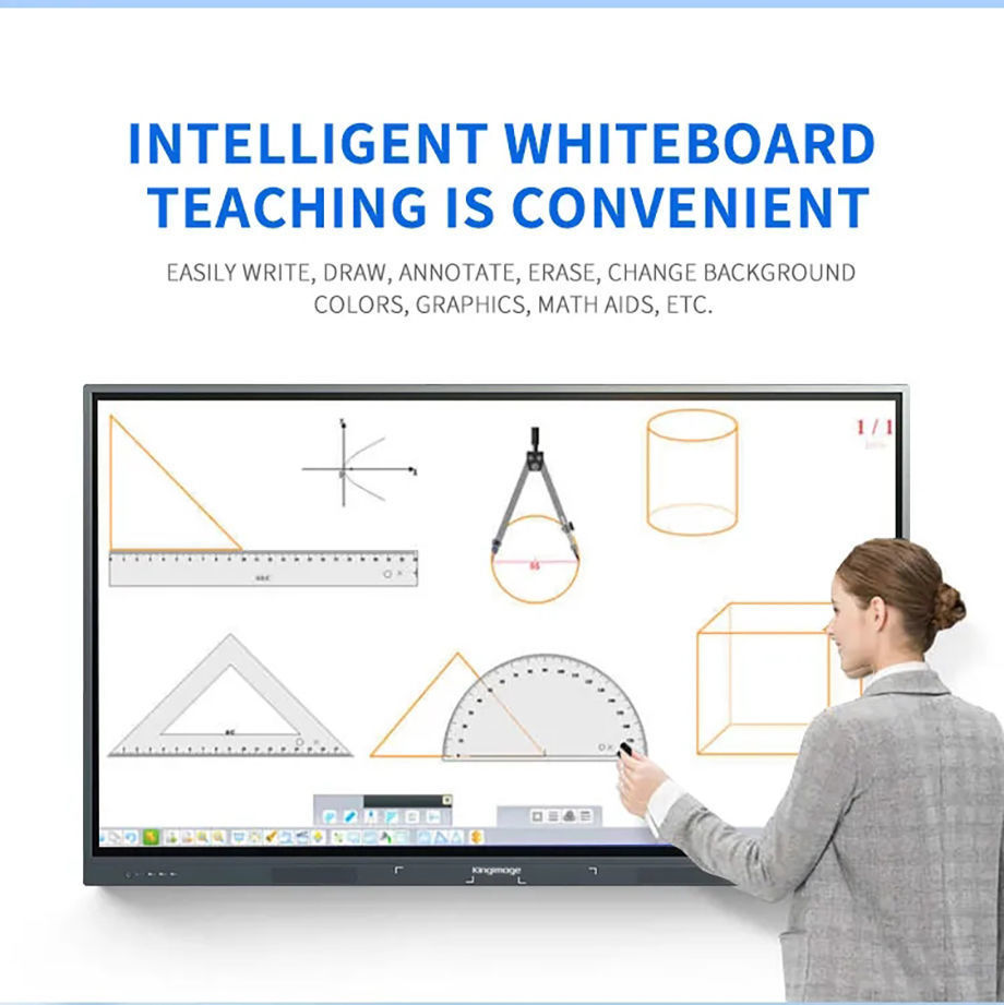 Buy Wholesale China 86 Inch Smart Board Interactive Whiteboard Remote Video Meeting Touch Screen