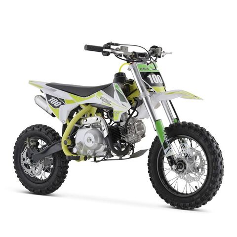 MotoTec X3 125cc 4-Stroke Gas Dirt Bike Green — Urban Bikes Direct