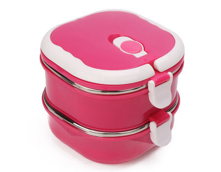 Buy Wholesale China Simple Square Stainless Steel Lunch Box With Dividers & Lunch  Boxes at USD 3.4