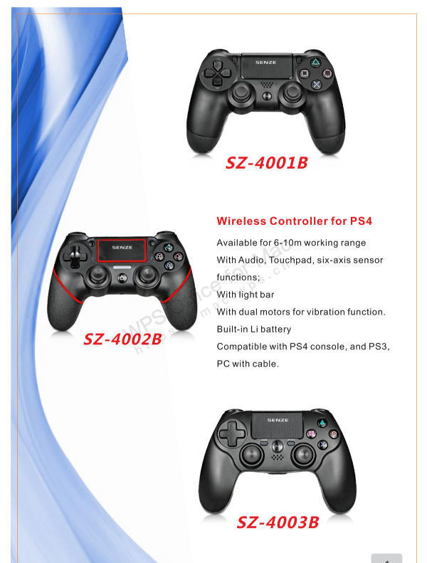 Buy Wholesale China Factory Customized Ps4 Controller Camouflage Color Same  Functions And Designs As The Playstation 4 Original Controller & Customized  Ps4 Controller at USD 9.5