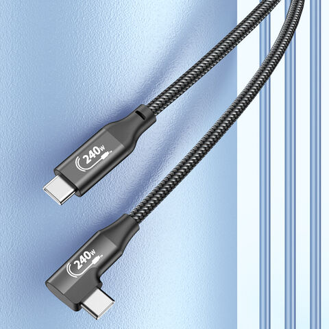  Adaptador USB C de ángulo recto, adaptador USB C de 90