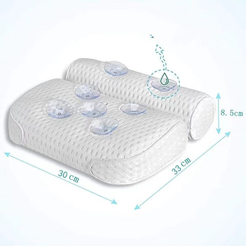 Buy Wholesale China Non Slip Waterproof Mesh Tub Home Spa Full Body Bath  Pillow With Suction Cups For Bathtub & Bath Pillow, Bath Cushion, Bath  Accessory at USD 3.4