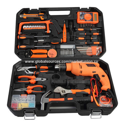 Professionelles Haushalts-Werkzeugset, DIY Handwerkzeug-Kits für Garten, Büro und Hausreparatur