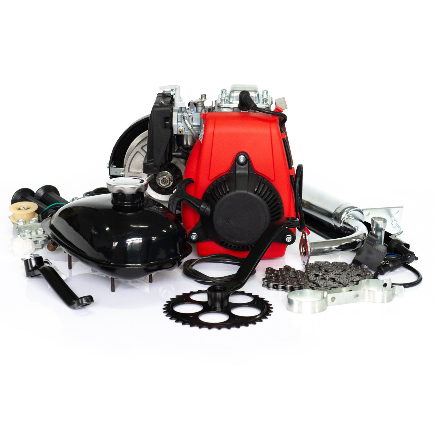 Fourstroke Gasoline Engine Kit For Bicycle, 4 Stroke Bicycle Engine