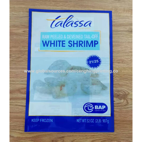 Buy Wholesale China Frozen Shrimp Packaging Bag Of Frozen Food