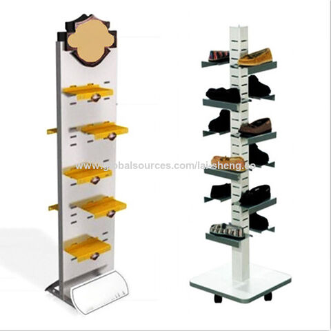 Factory Sales Metal Wall Mounted Shoe Shelf Cabinet Rack Stainless Steel -  China Display Stands and Display Racks price
