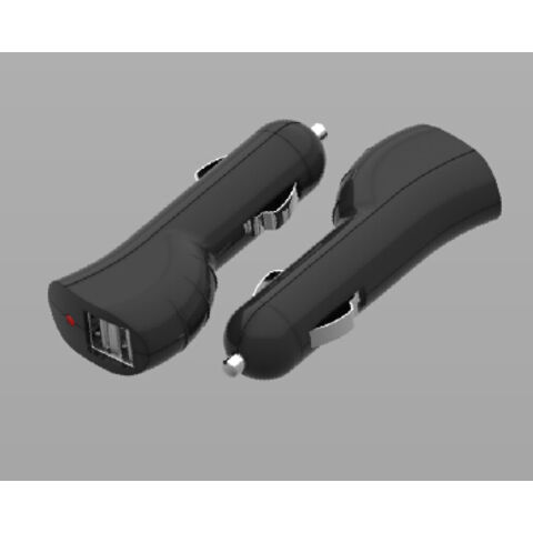 Cargador de coche de doble puerto MFI, entrada 12-18V DC, hecho para iPad/iPod/iPhone, varios colores están disponibles