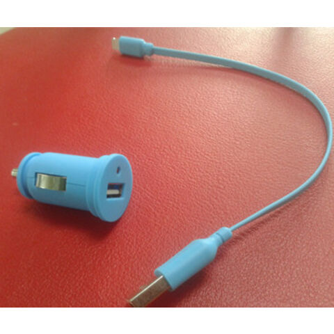 Cargador de coche, puerto dual, fabricado con material ABS - Ideal para mayoristas y distribuidores
