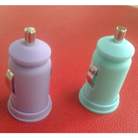 Cargador de coche, puerto dual, fabricado con material ABS - Ideal para mayoristas y distribuidores