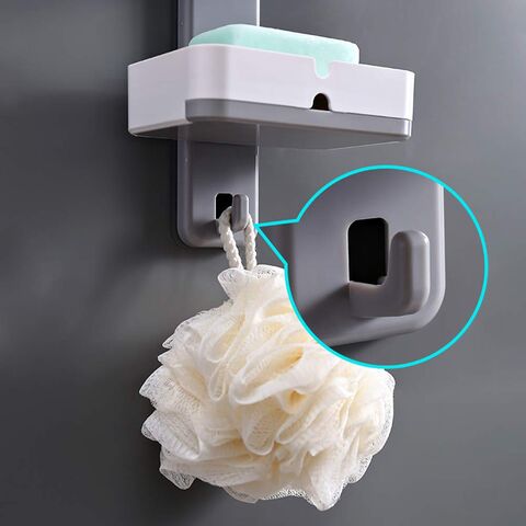 1pcs Plastic Cute Flower Soap Dish, Drain Soap Tray, Self Draining Soap  Holder, Soap Storage Rack For Bathroom Accessories