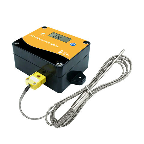 Lora Temperature Sensor Wireless Temperature Monitoring Probe Thermometer  Battery Powered 433/868/915mhz